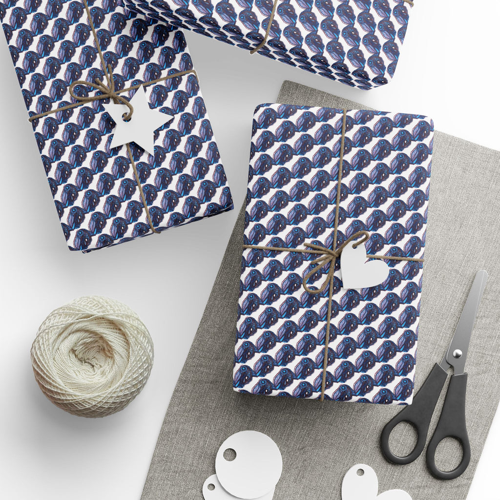 Who Are You? (White Background) Heavy Wrapping Paper