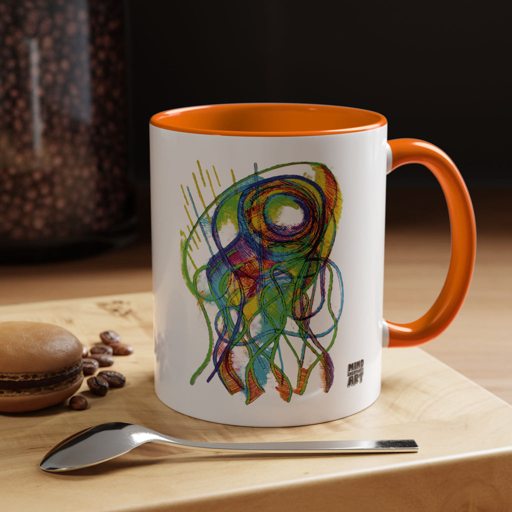 Jelly Jam Accent Coffee Mug (11oz, 15oz)