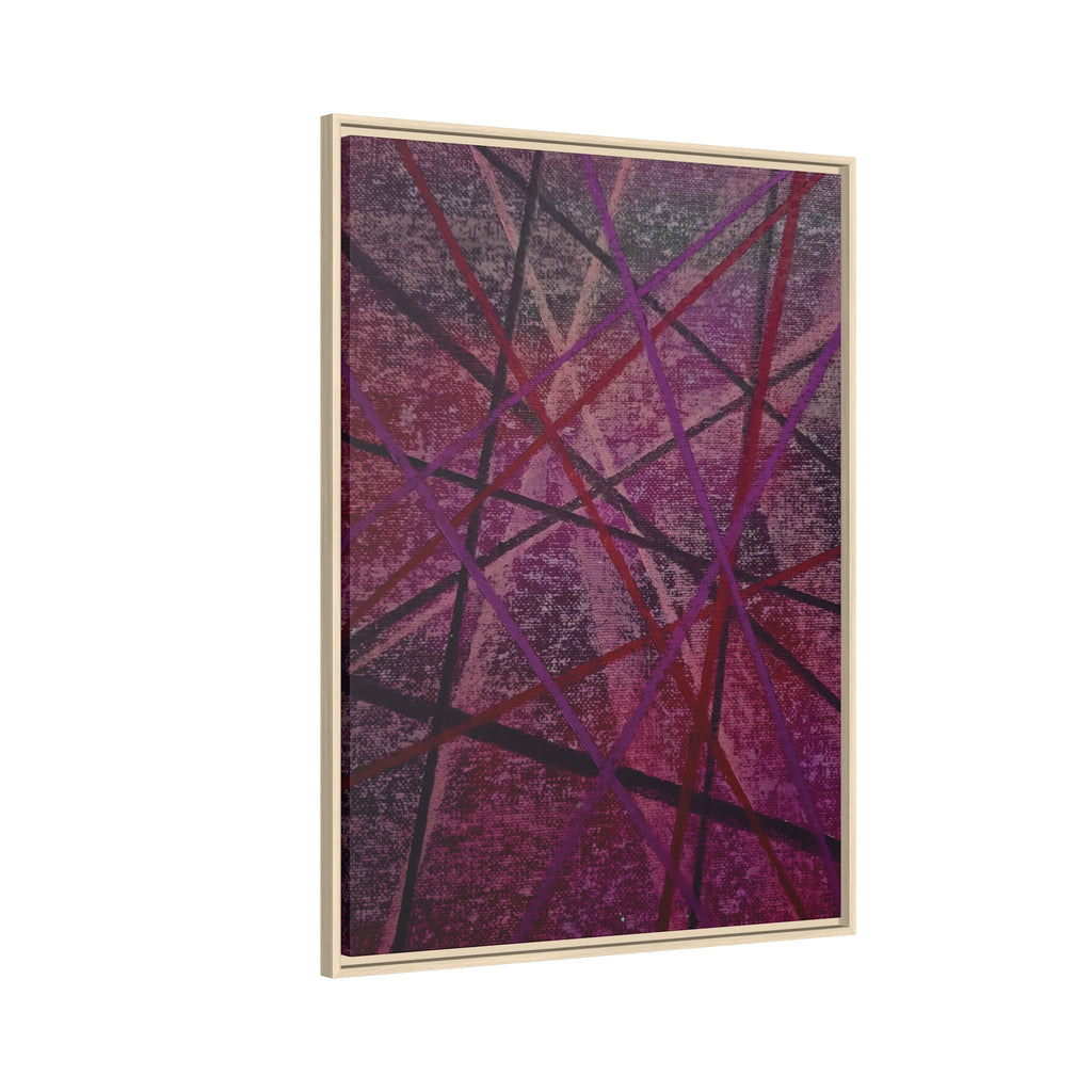 Knots Matte Canvas, Framed