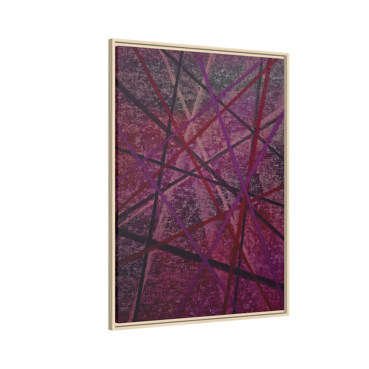 Knots Matte Canvas, Framed