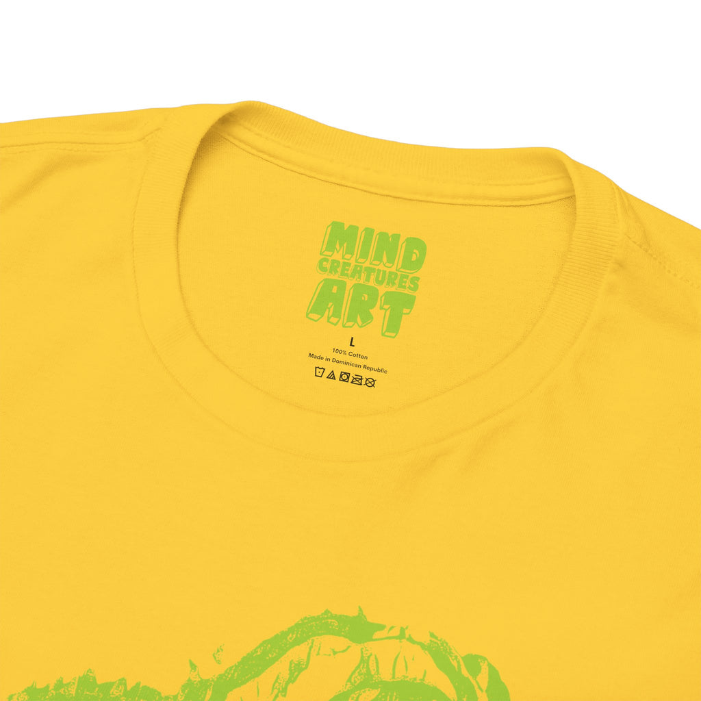 Exploration (Lime) Unisex Heavy Cotton Tee