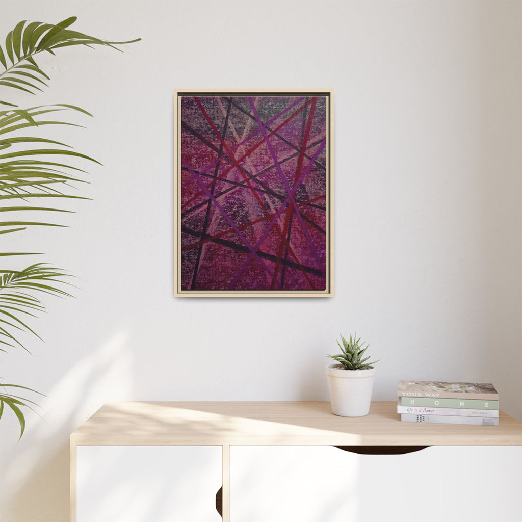 Knots Matte Canvas, Framed