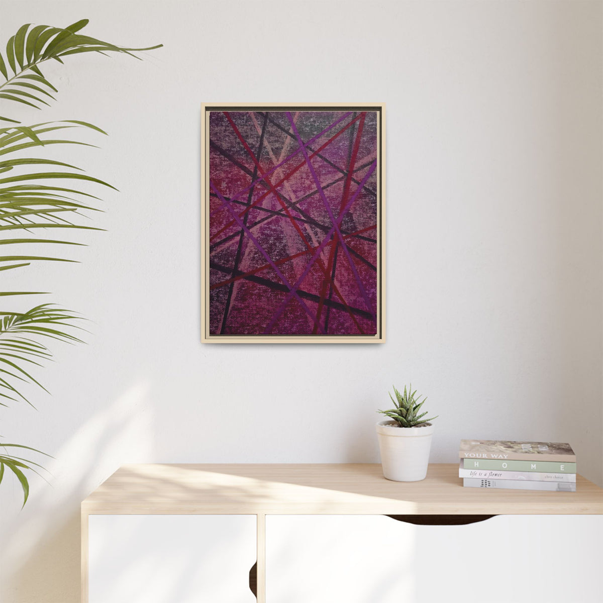 Knots Matte Canvas, Framed