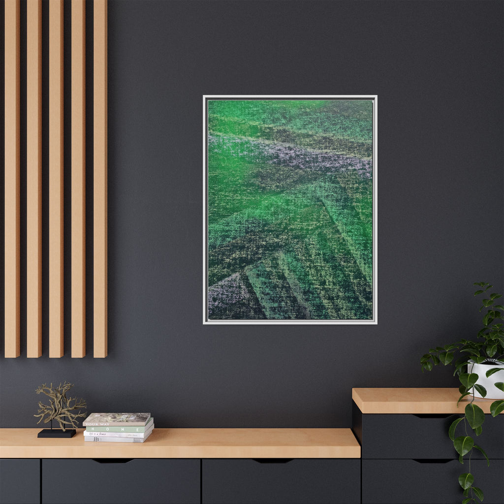 Voice (V3) Matte Canvas, Framed