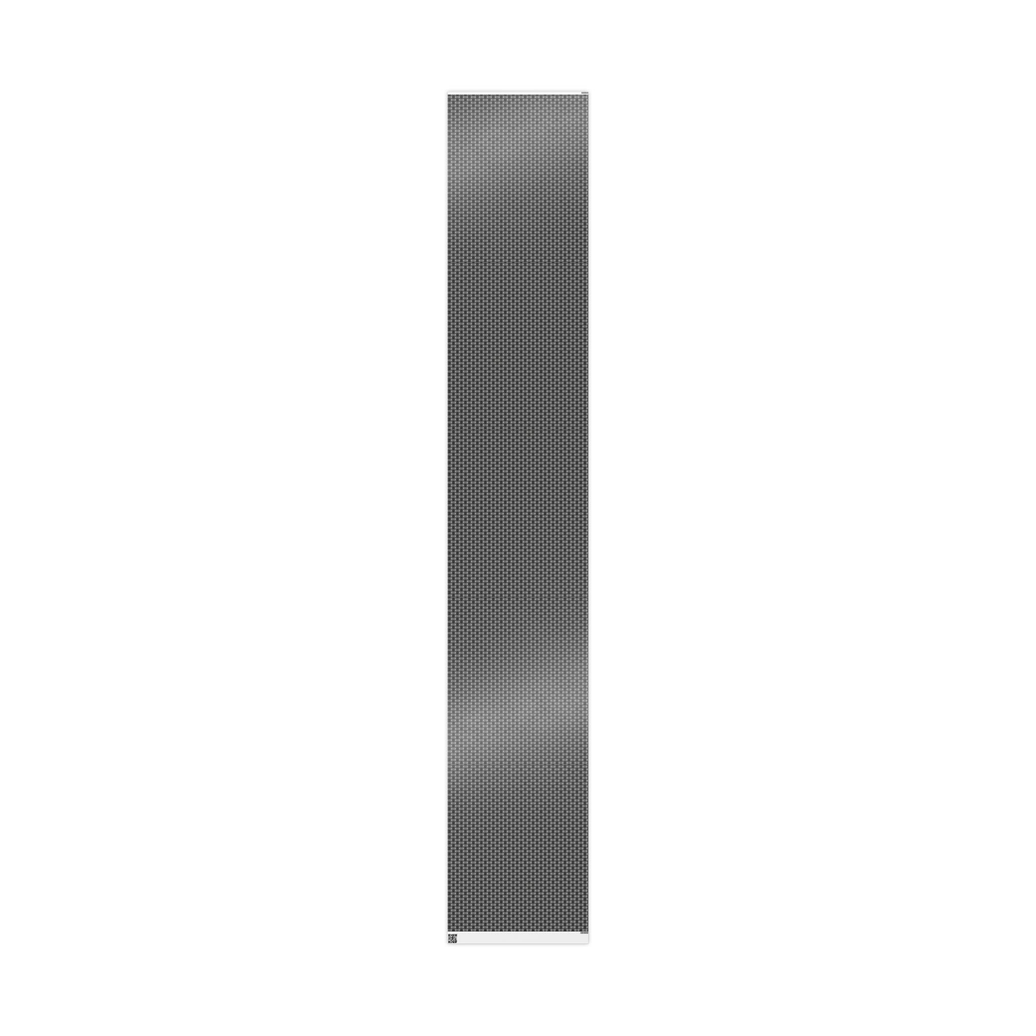 Love (White, Black Background) Heavy Wrapping Paper