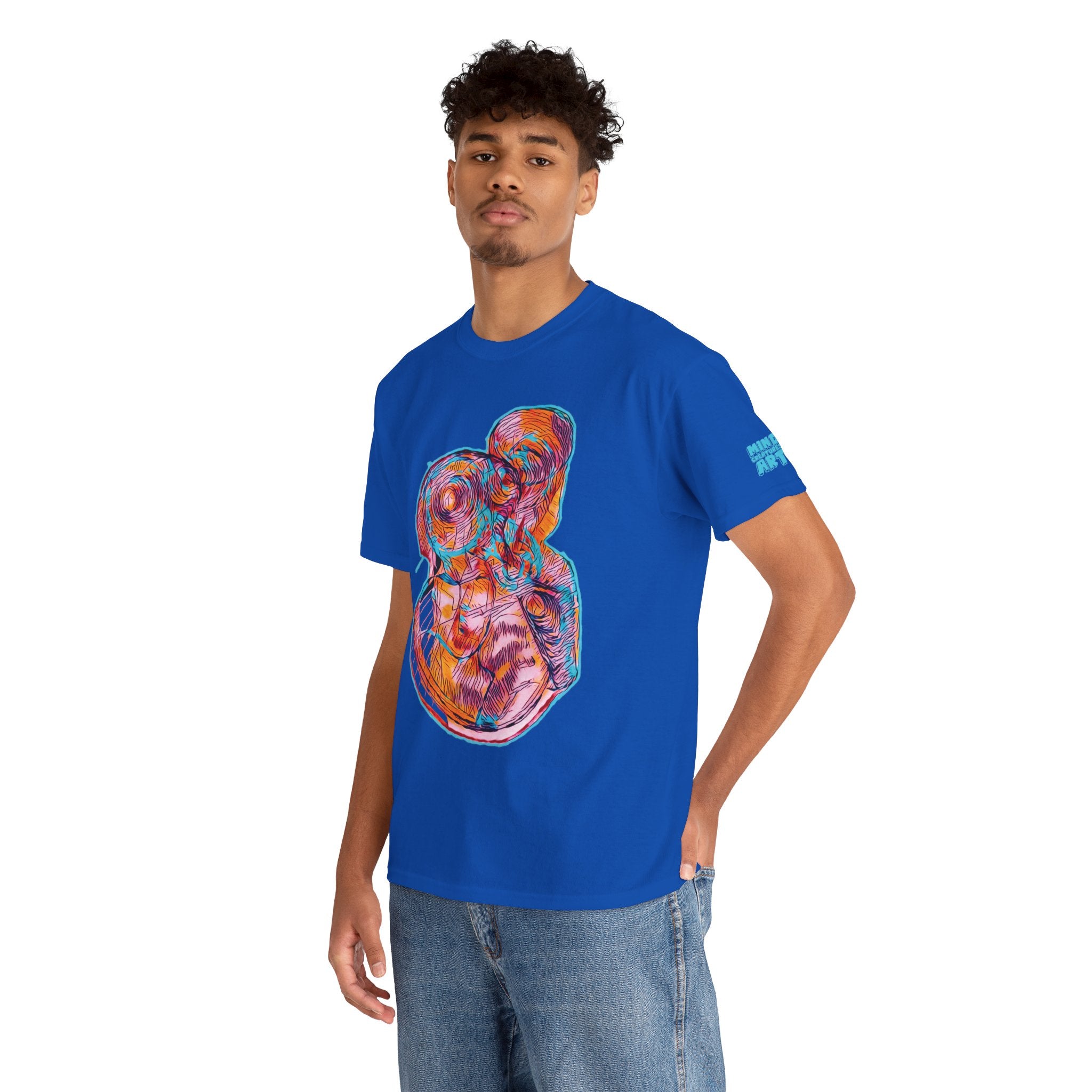 Curiosity (Pink) Unisex Heavy Cotton Tee