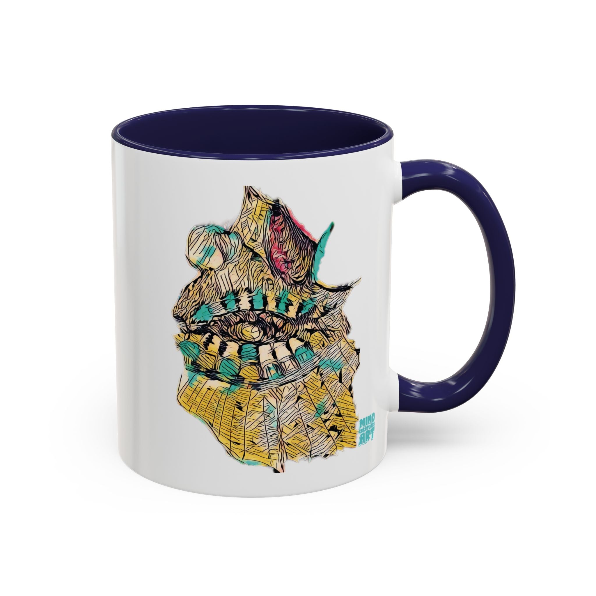 Hypnagogic (Gold) Accent Coffee Mug (11oz, 15oz)