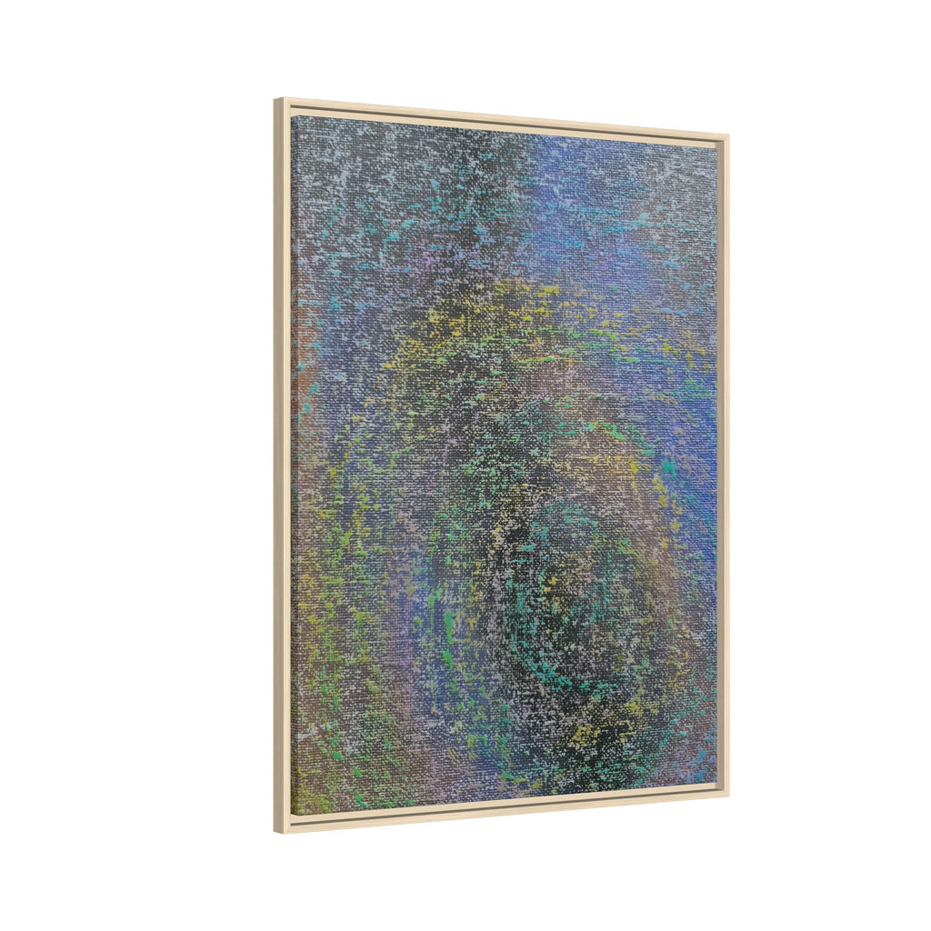Iridescent (V2) Matte Canvas, Framed