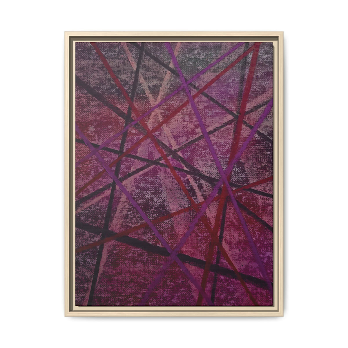 Knots Matte Canvas, Framed