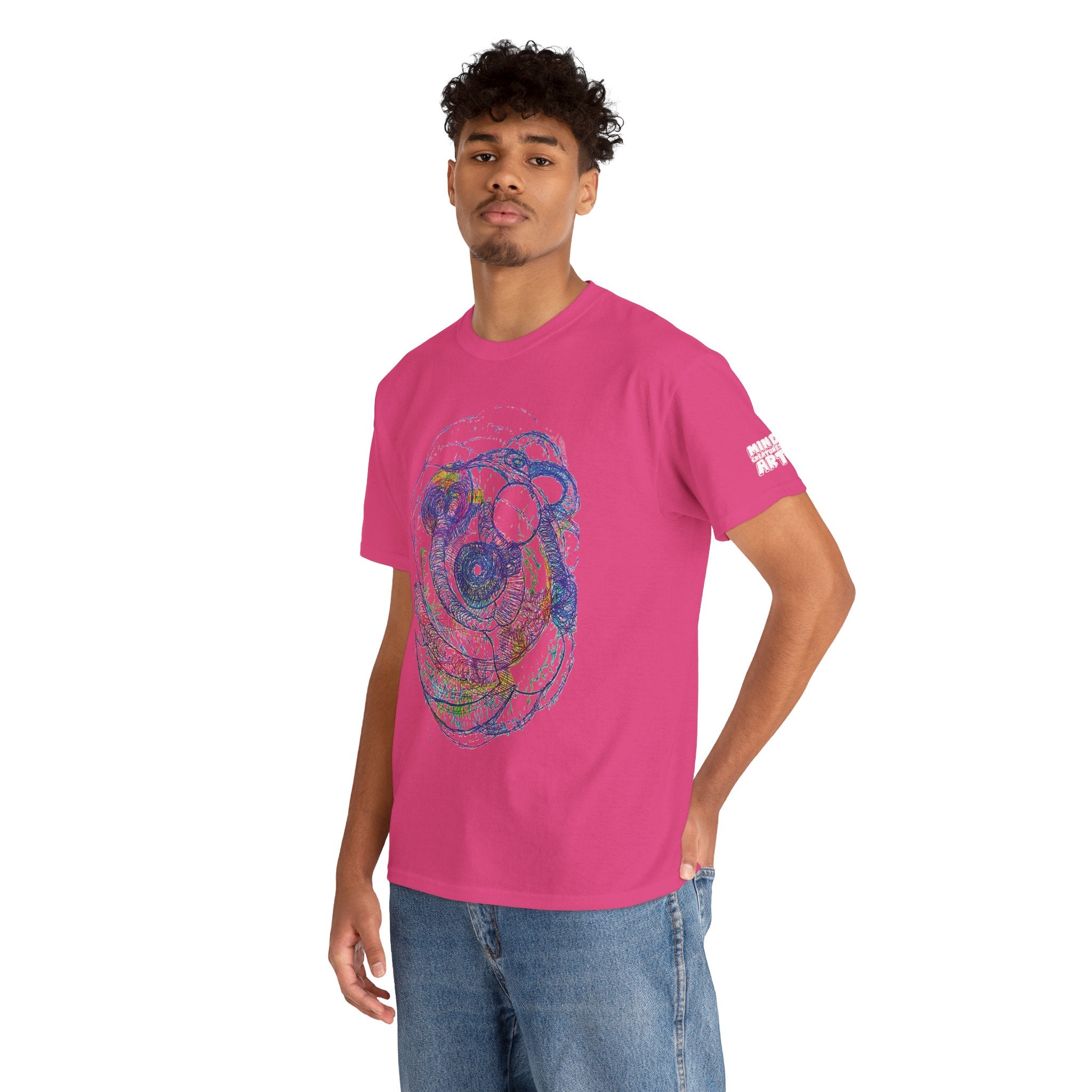 Spiraling Unisex Heavy Cotton Tee