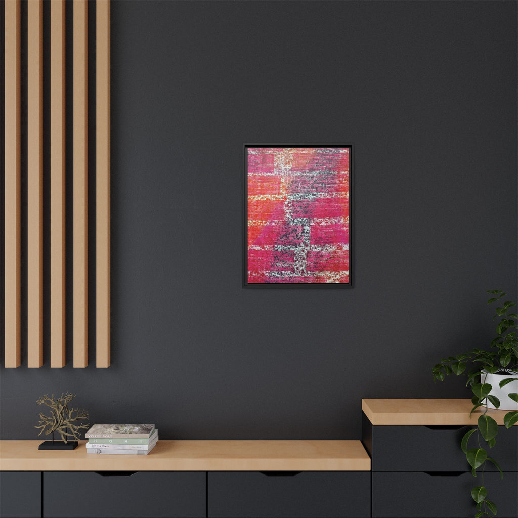 Experiment (V4) Matte Canvas, Framed