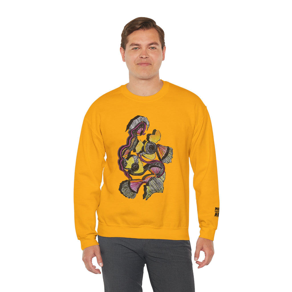 Crimson Teacher Unisex Heavy Blend™ Crewneck Sweatshirt