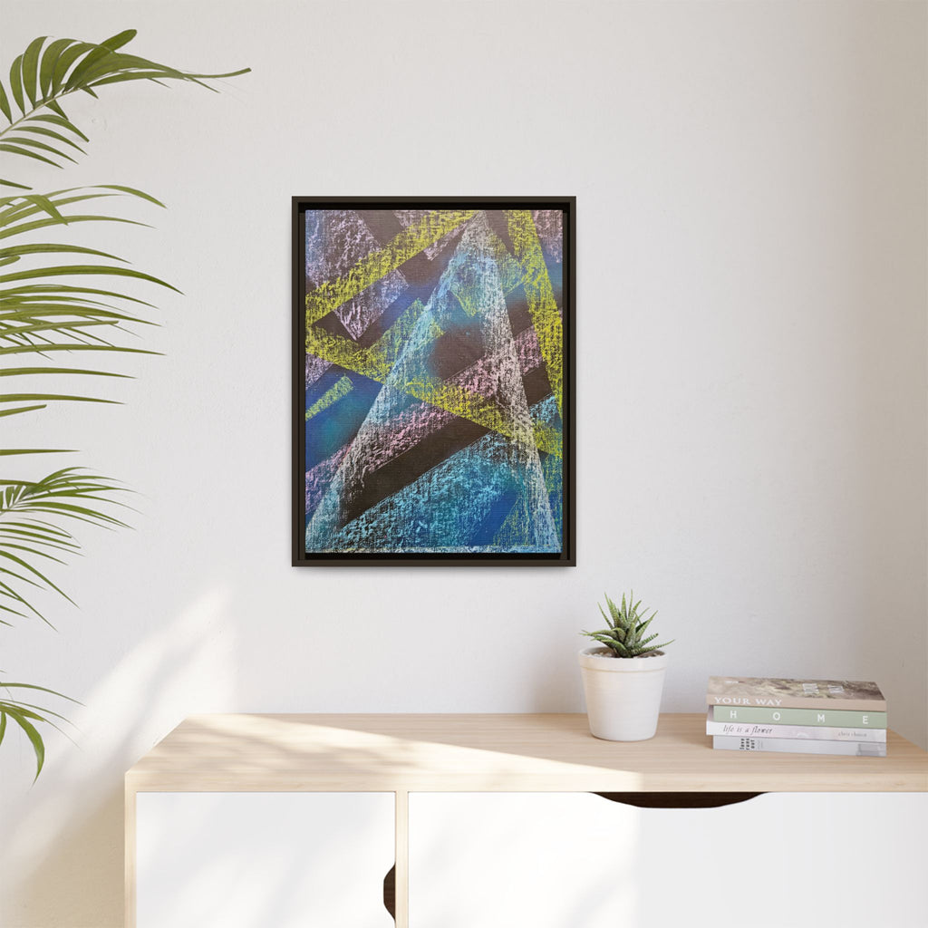 Believe (V2) Matte Canvas, Framed
