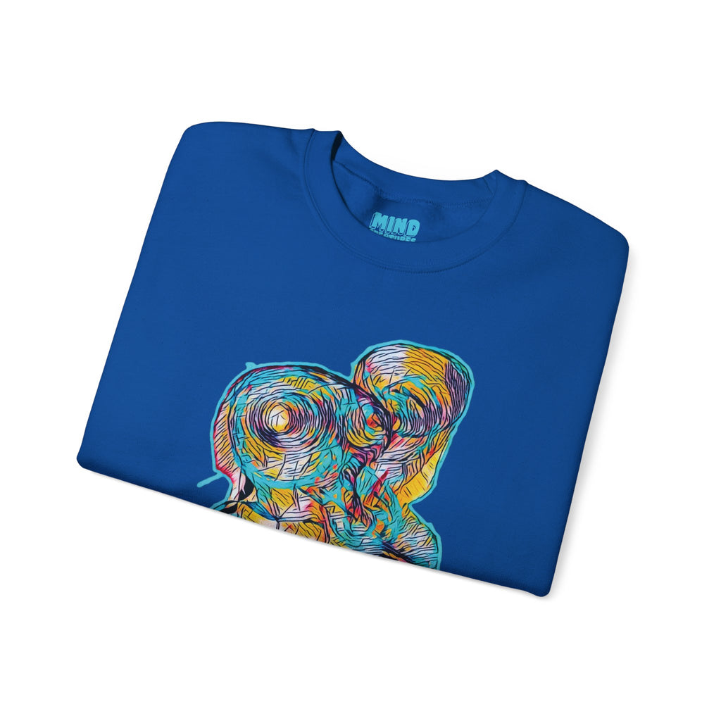 Curiosity (Aqua) Unisex Heavy Blend™ Crewneck Sweatshirt
