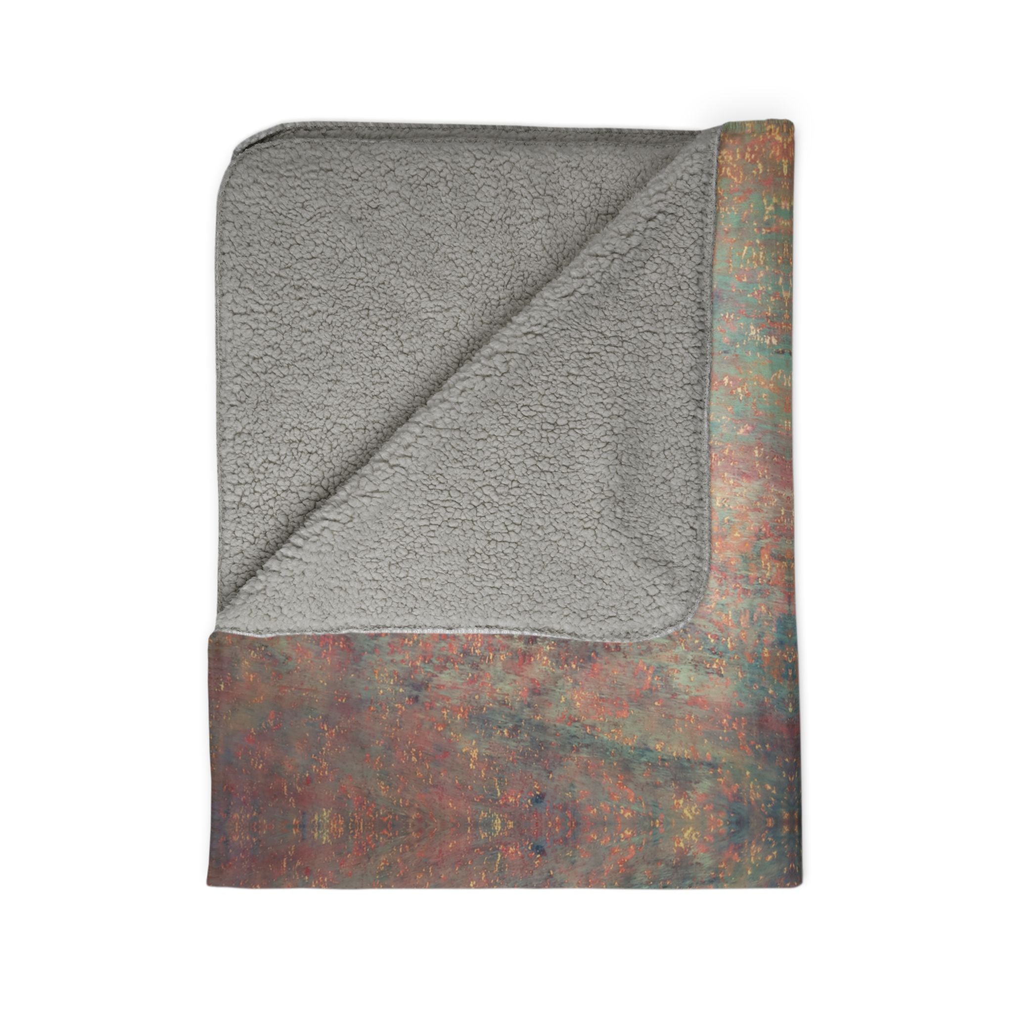Hourglass Fleece Sherpa Blanket