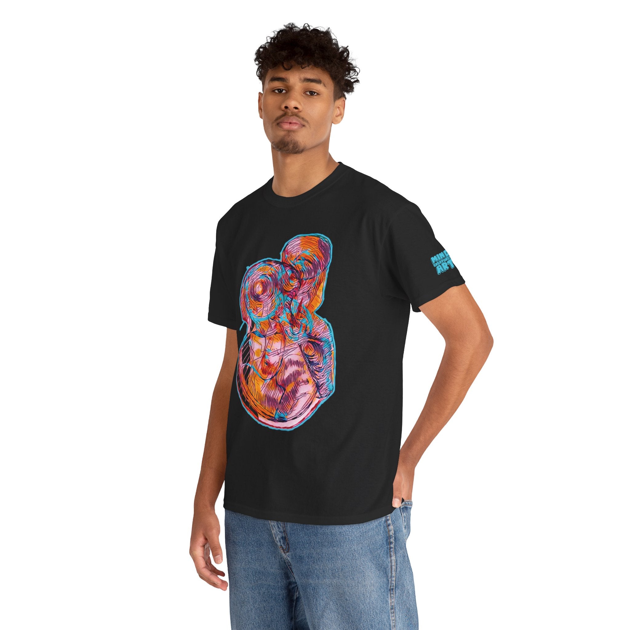 Curiosity (Pink) Unisex Heavy Cotton Tee