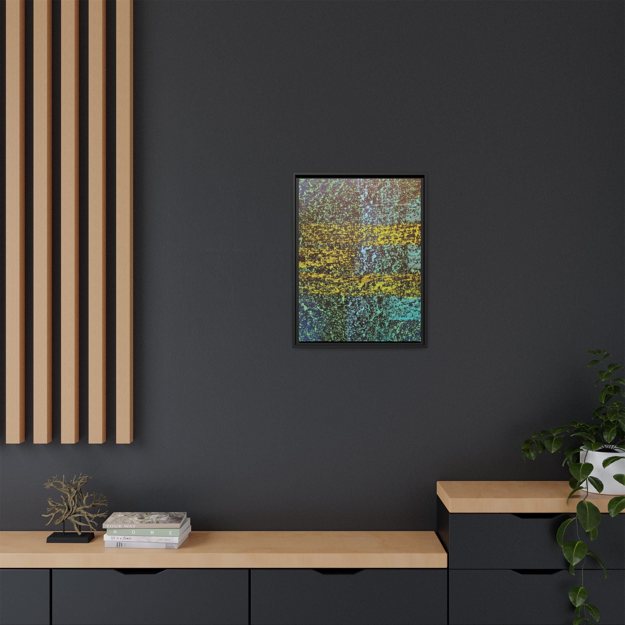 Together Matte Canvas, Framed