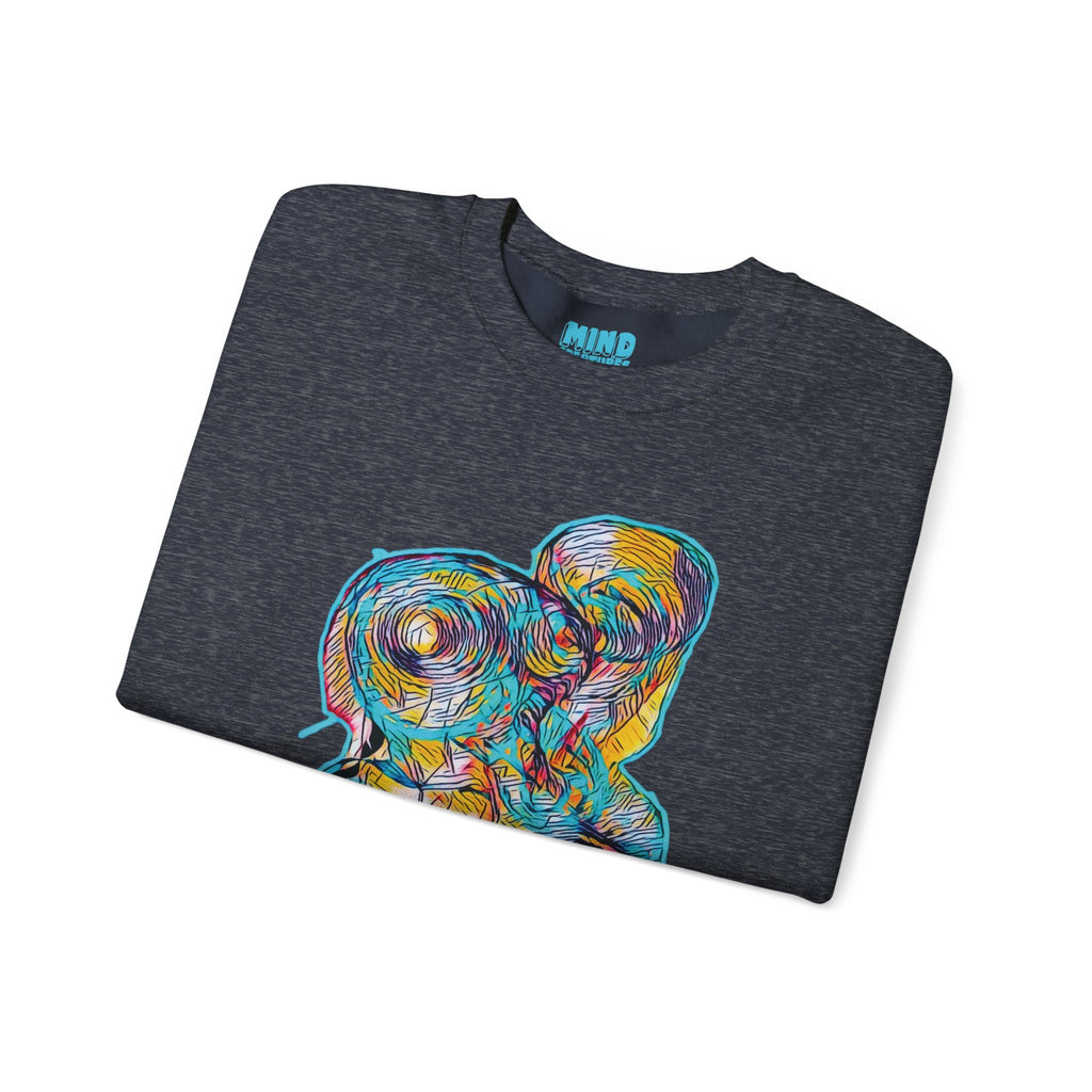 Curiosity (Aqua) Unisex Heavy Blend™ Crewneck Sweatshirt