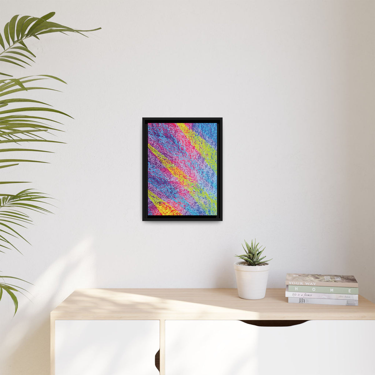 Spear Matte Canvas, Framed