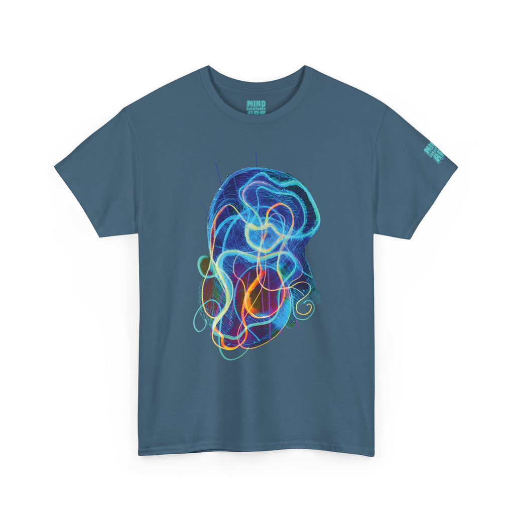 Davy Jones (Electric Blue) Unisex Heavy Cotton Tee