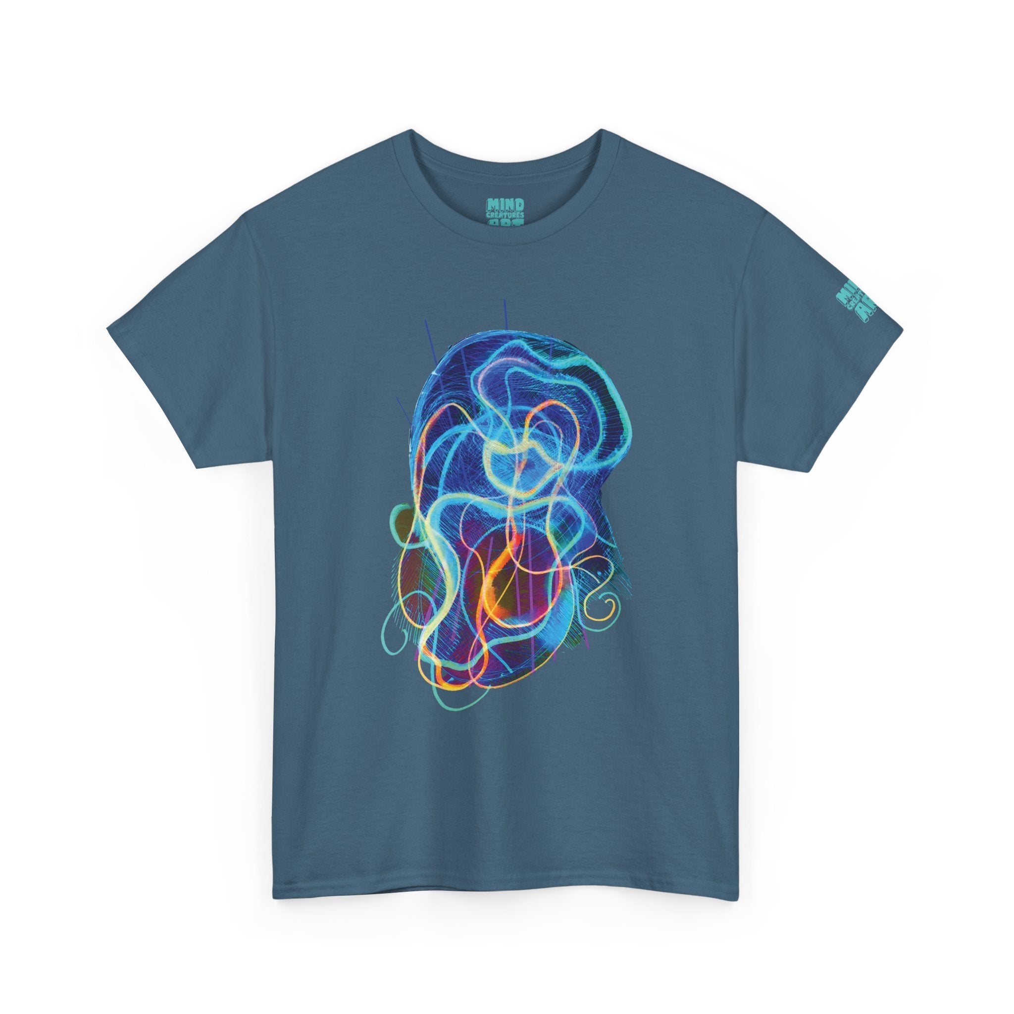 Davy Jones (Electric Blue) Unisex Heavy Cotton Tee