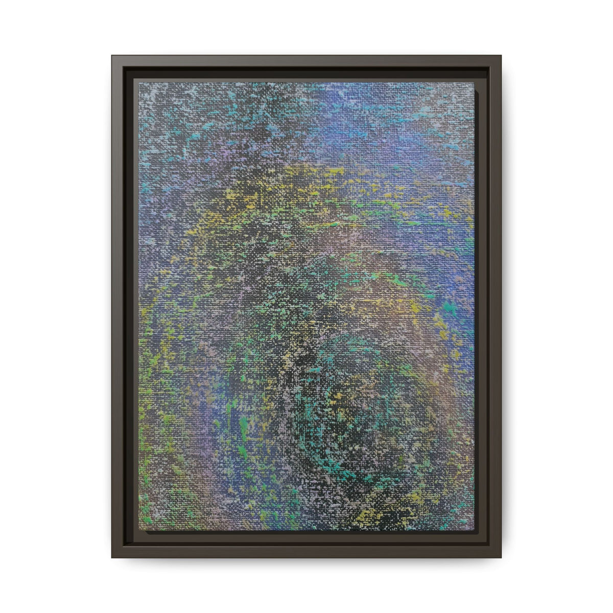 Iridescent (V2) Matte Canvas, Framed