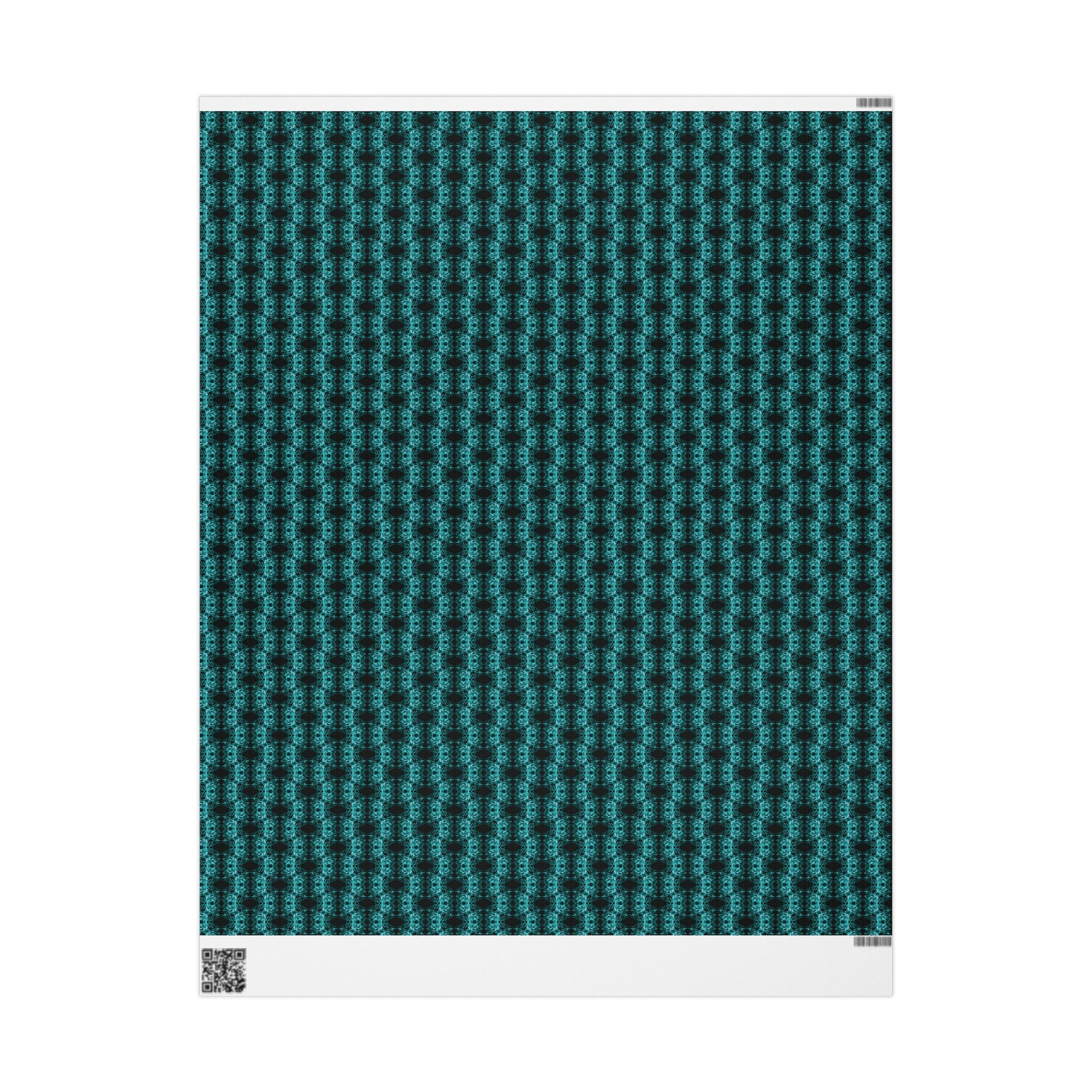 Link (Teal) Heavy Wrapping Paper