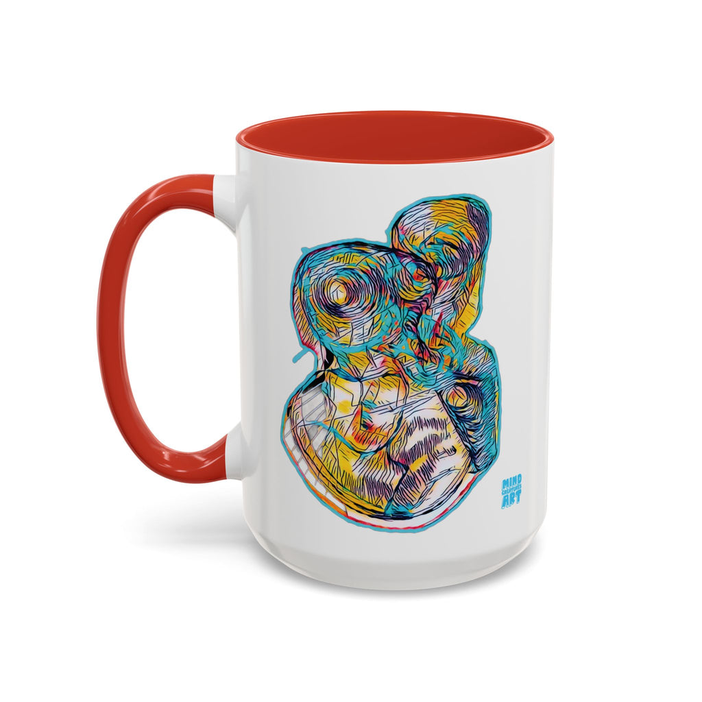 Curiosity (Teal) Accent Coffee Mug (11oz, 15oz)