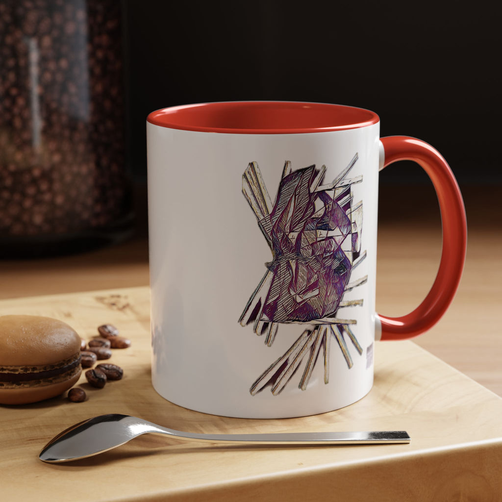 Lightspeed (Purple) Accent Coffee Mug (11oz, 15oz)