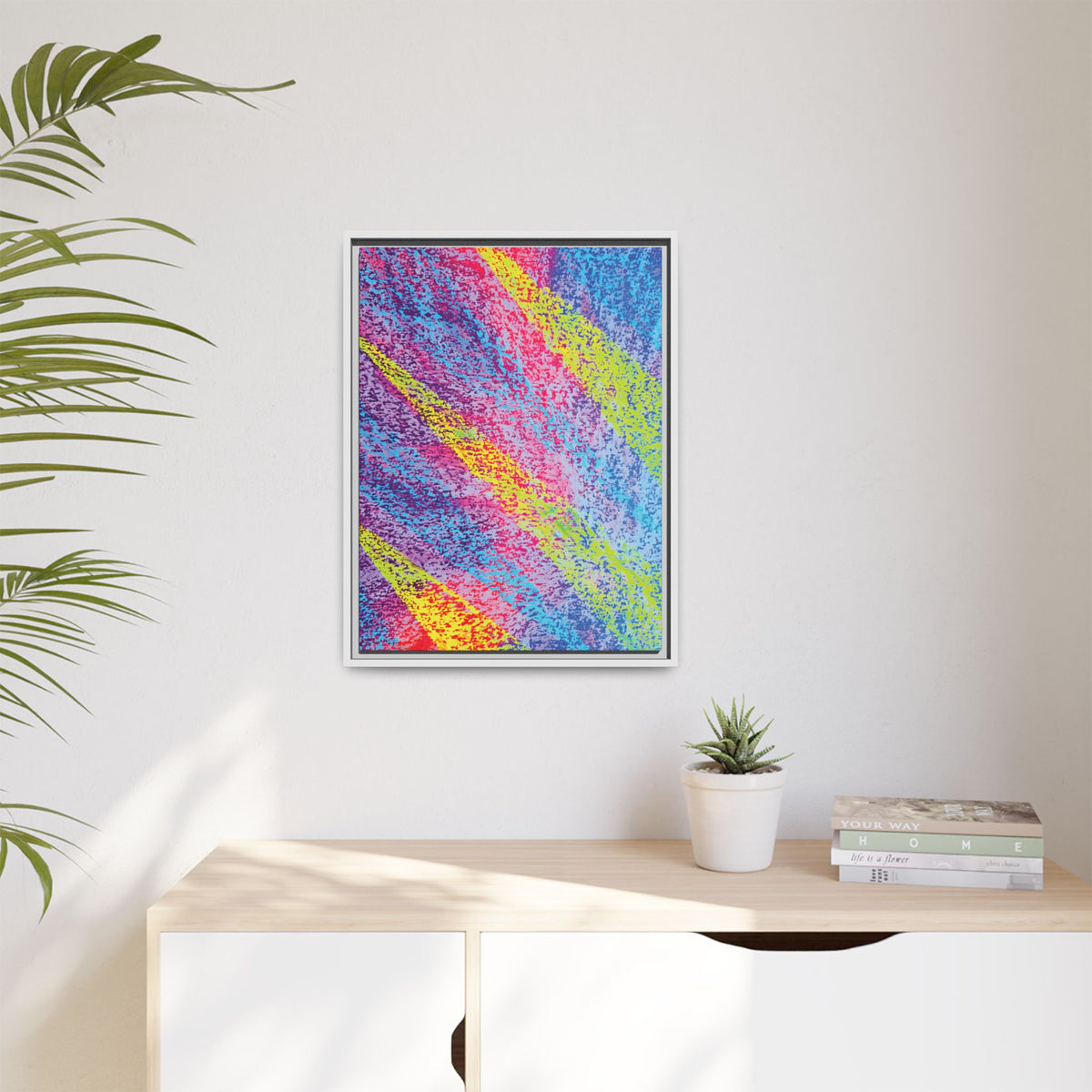 Spear Matte Canvas, Framed