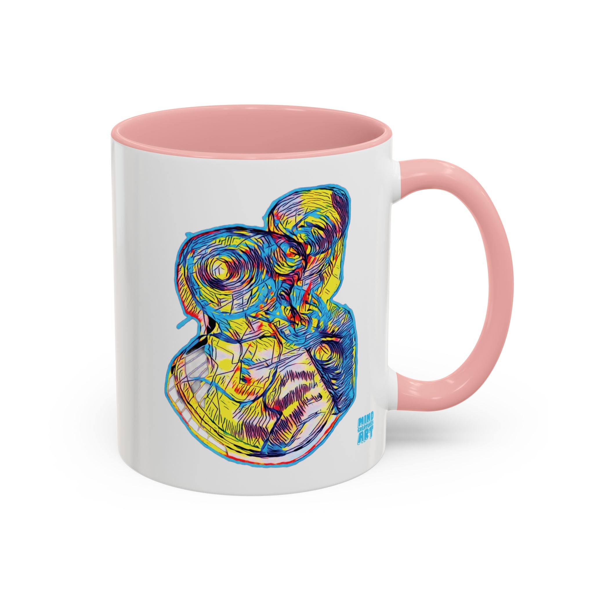 Curiosity (Neon) Accent Coffee Mug (11oz, 15oz)