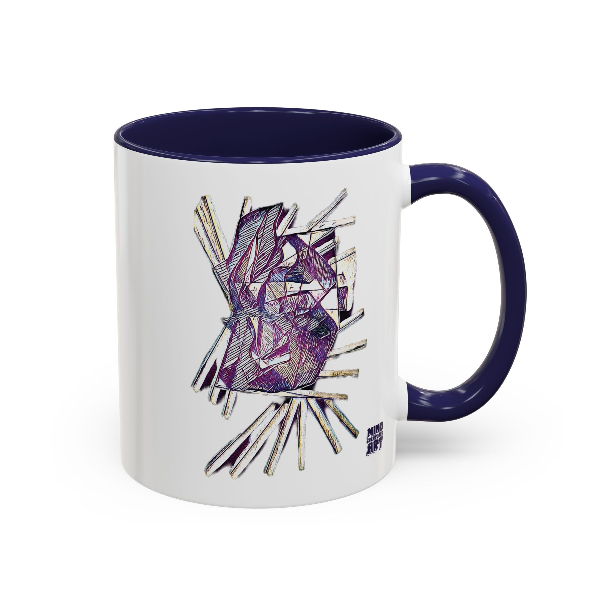 Lightspeed (Purple) Accent Coffee Mug (11oz, 15oz)