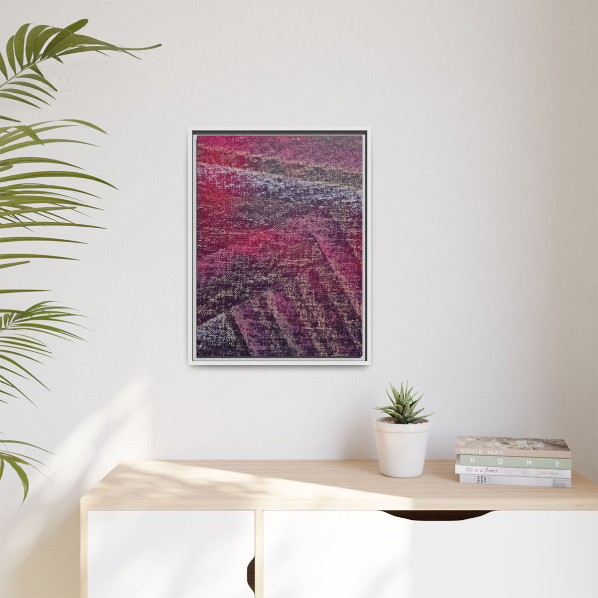 Voice Matte Canvas, Framed