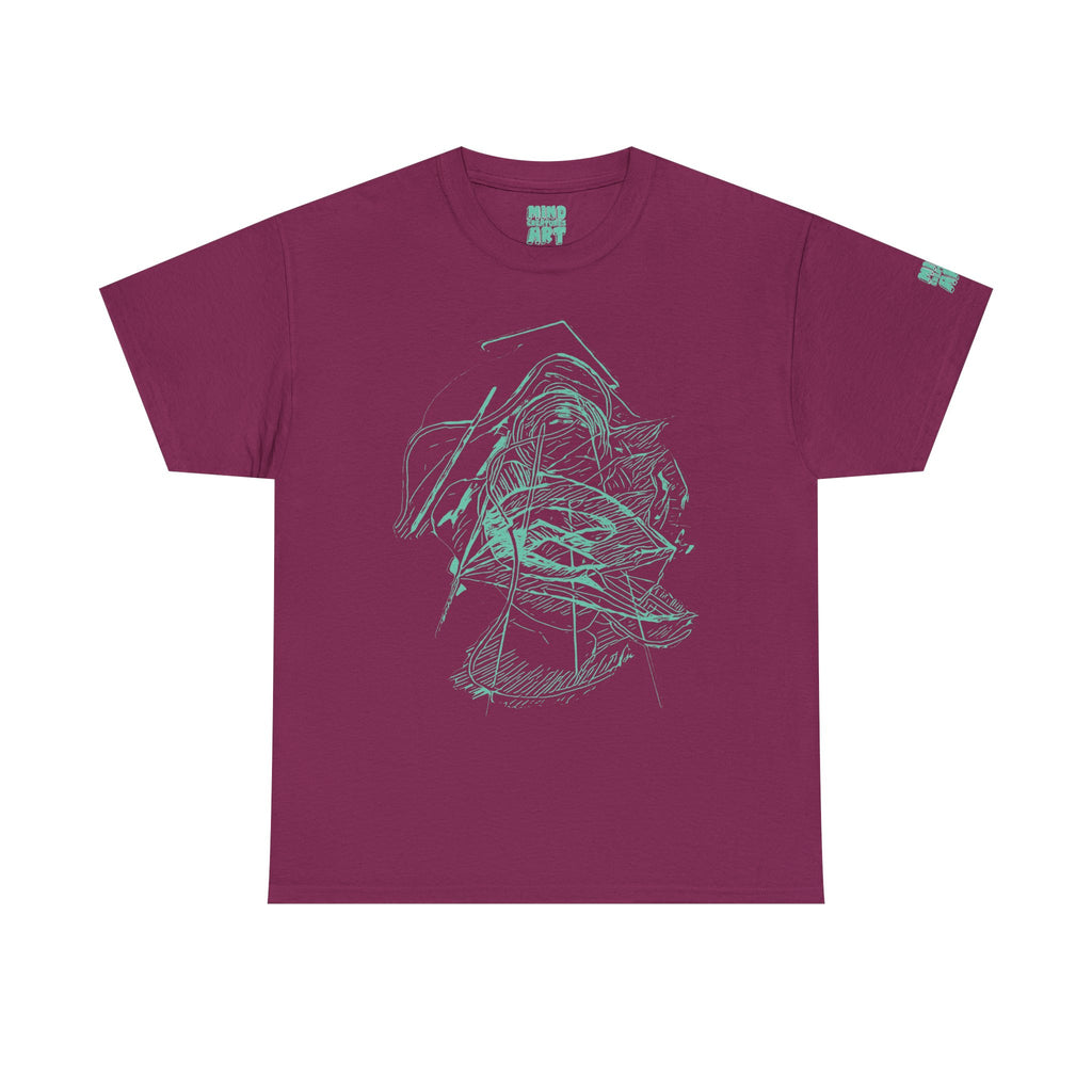 Dive Reflex (Teal) Unisex Heavy Cotton Tee