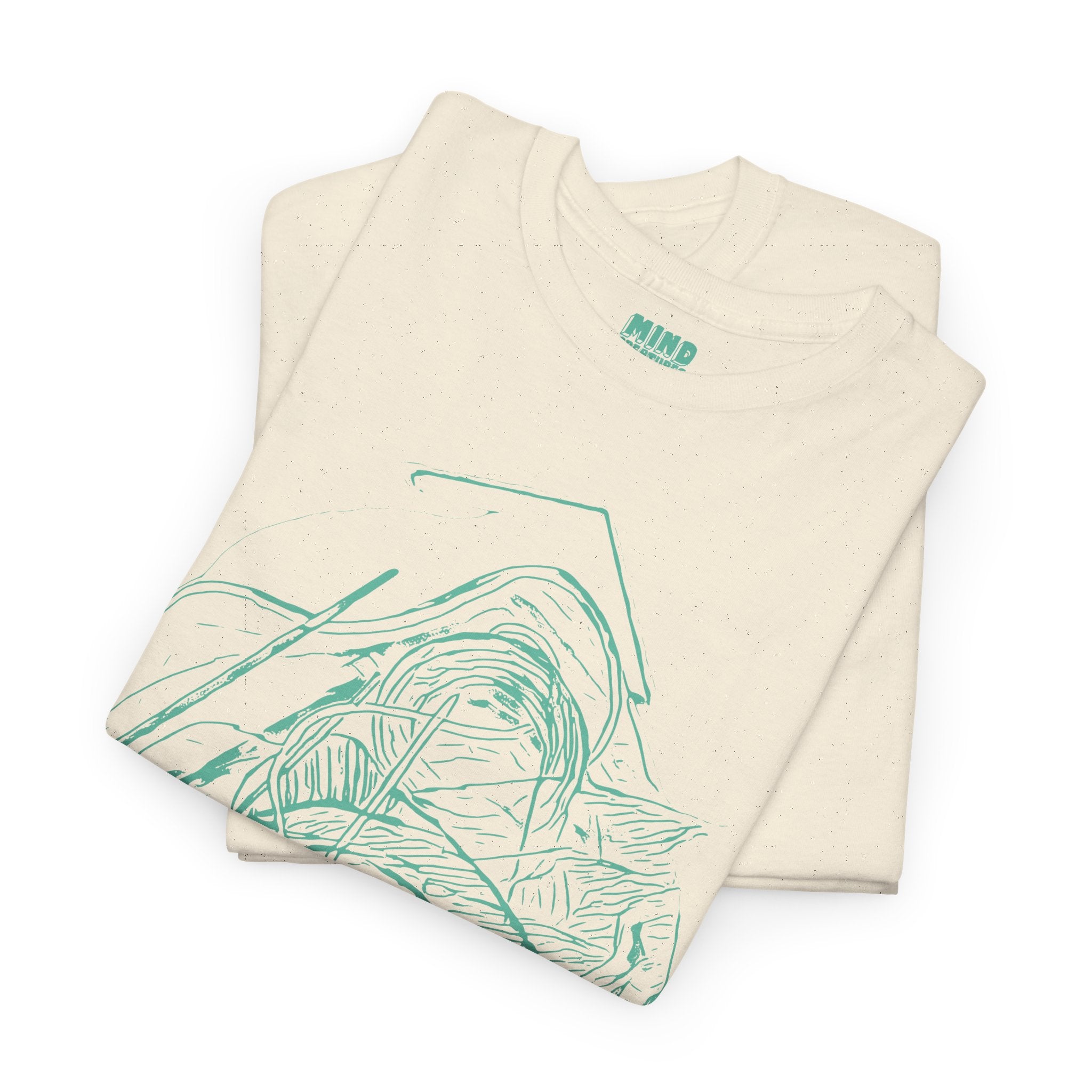 Dive Reflex (Teal) Unisex Heavy Cotton Tee