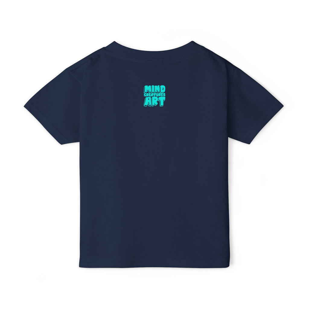 Curiosity (Blue & Red) Heavy Cotton™ Toddler T-shirt