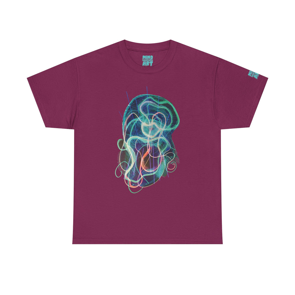 Davy Jones (Electric Teal) Unisex Heavy Cotton Tee