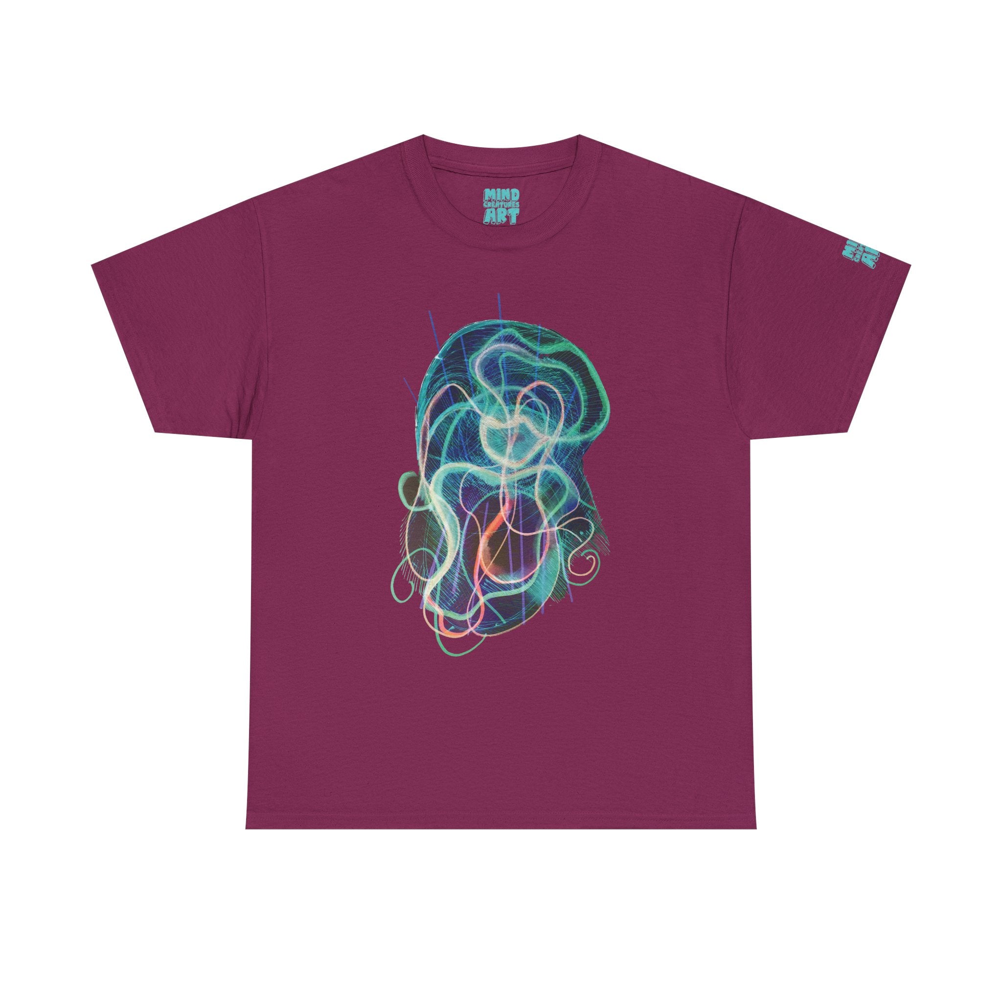 Davy Jones (Electric Teal) Unisex Heavy Cotton Tee