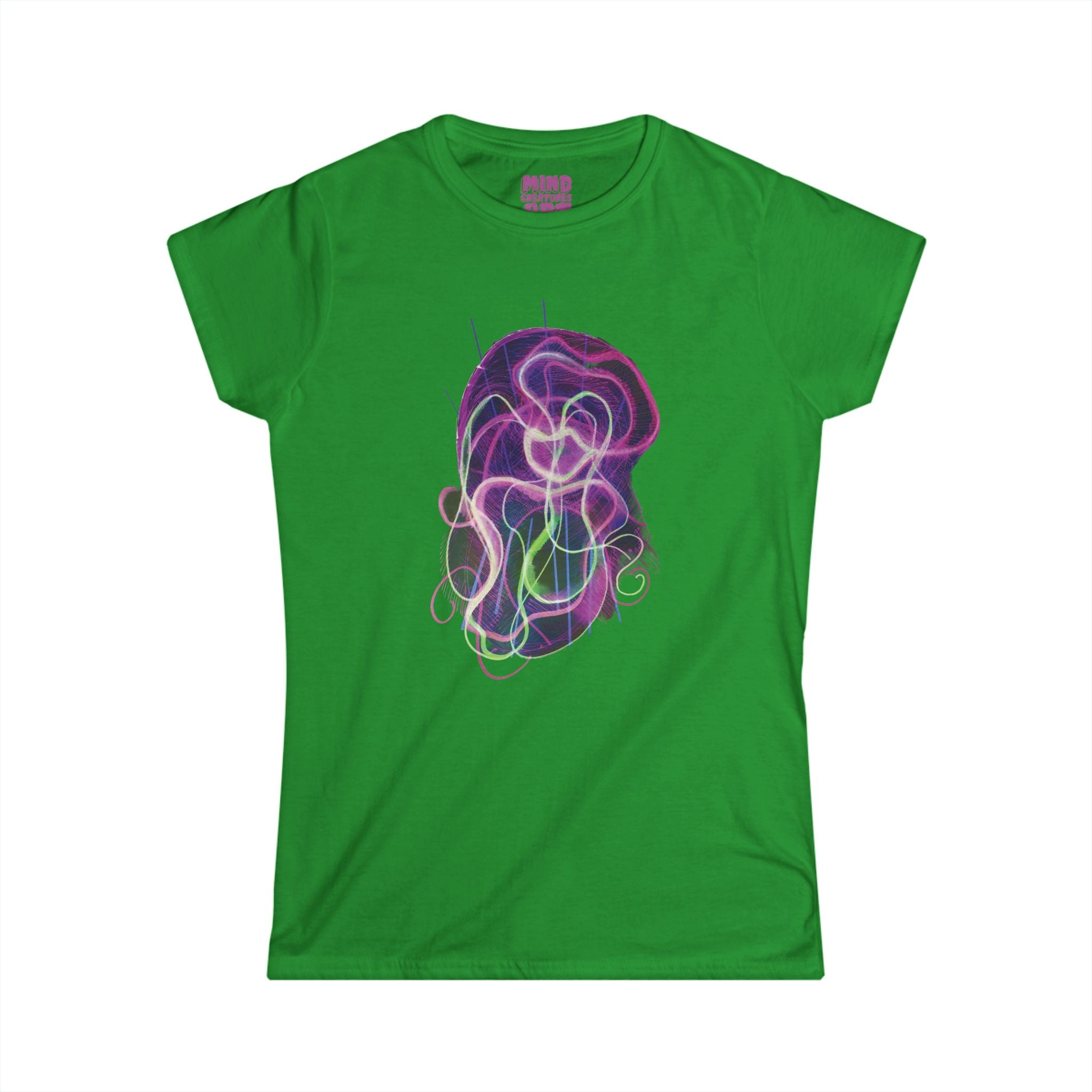 Davy Jones (Electric Purple) Women's Softstyle Tee