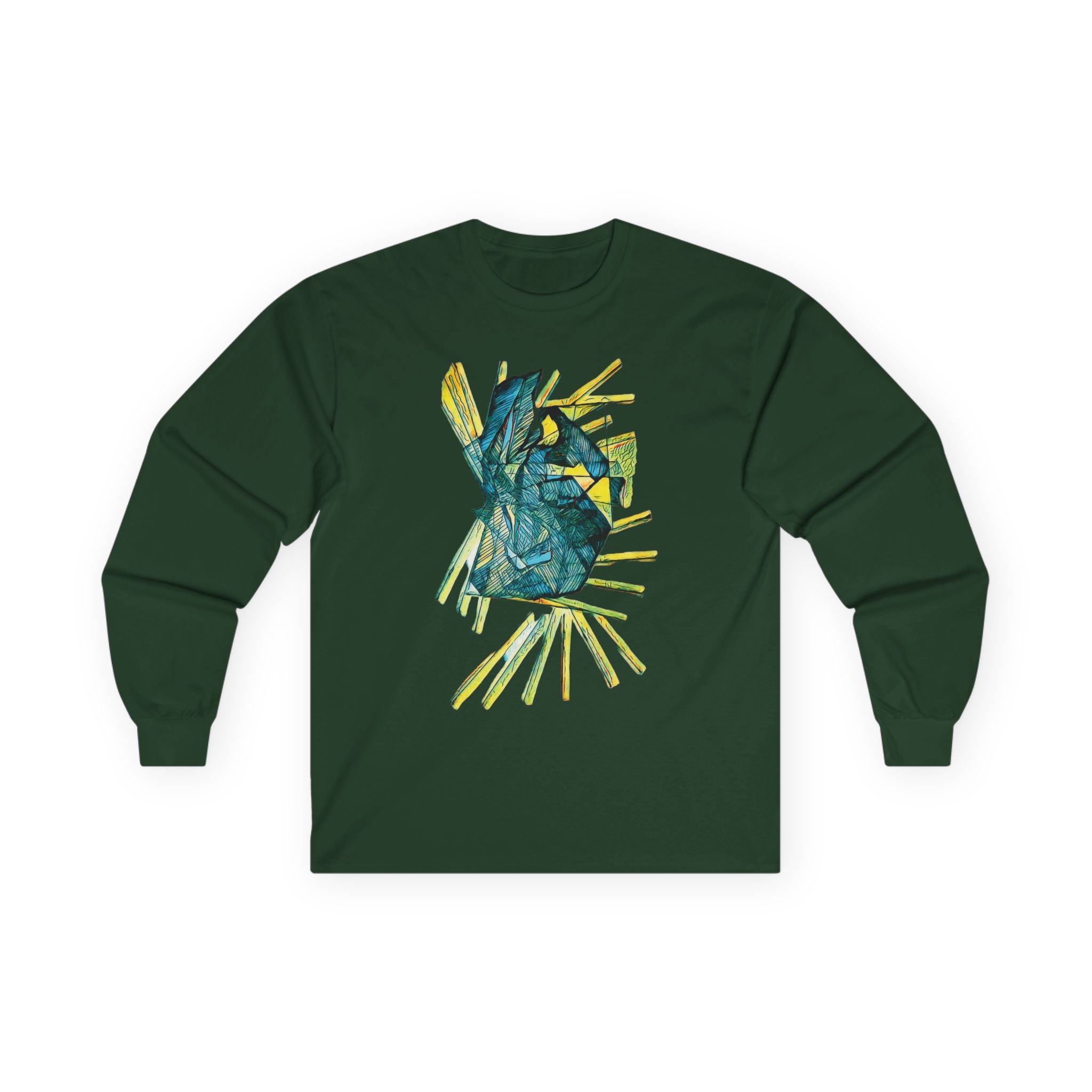Lightspeed (Teal) Unisex Ultra Cotton Long Sleeve Tee