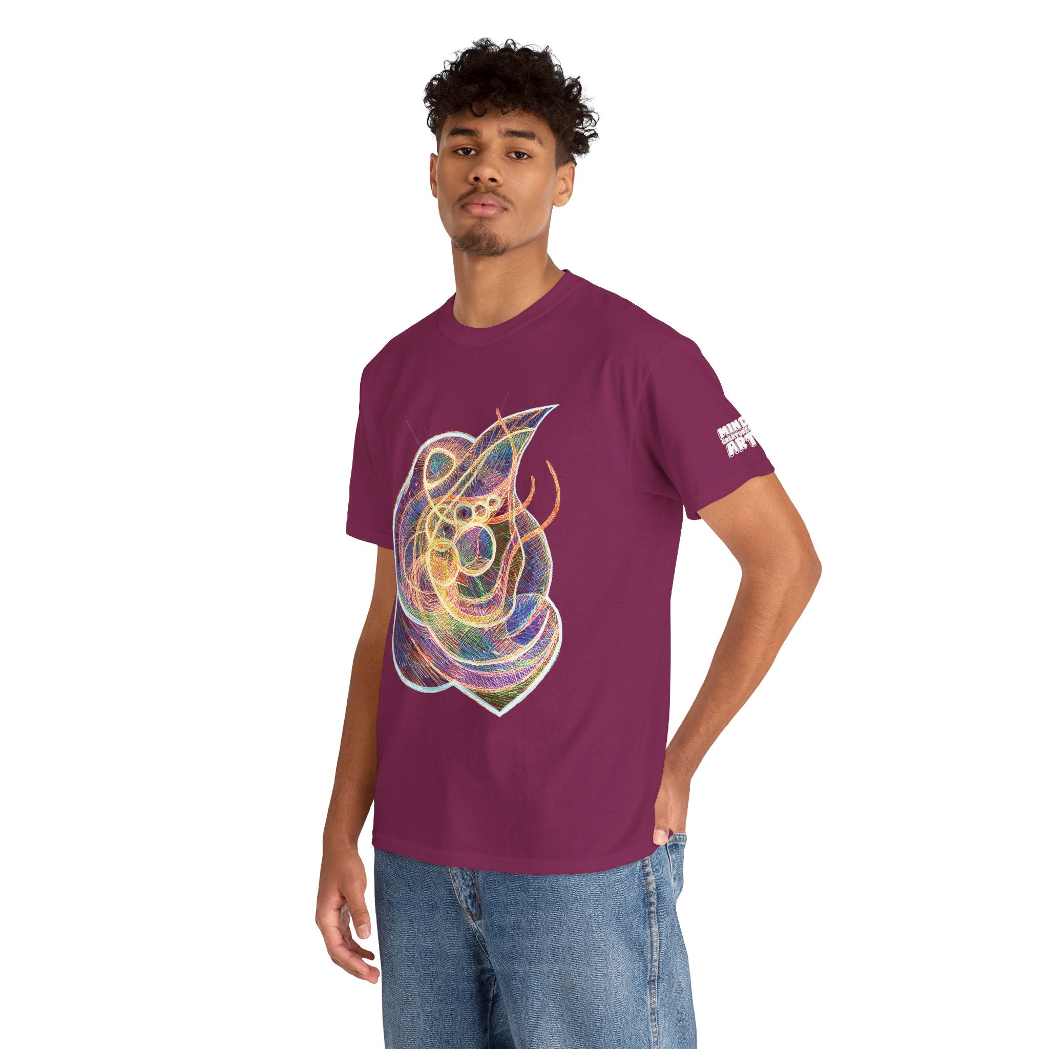 Renewal (Electric Yellow & Purple) Unisex Heavy Cotton Tee