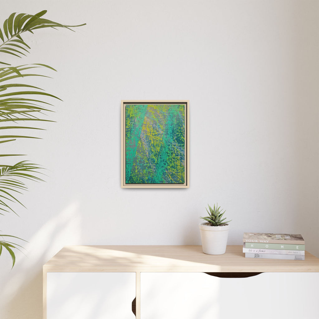 Spring Matte Canvas, Framed