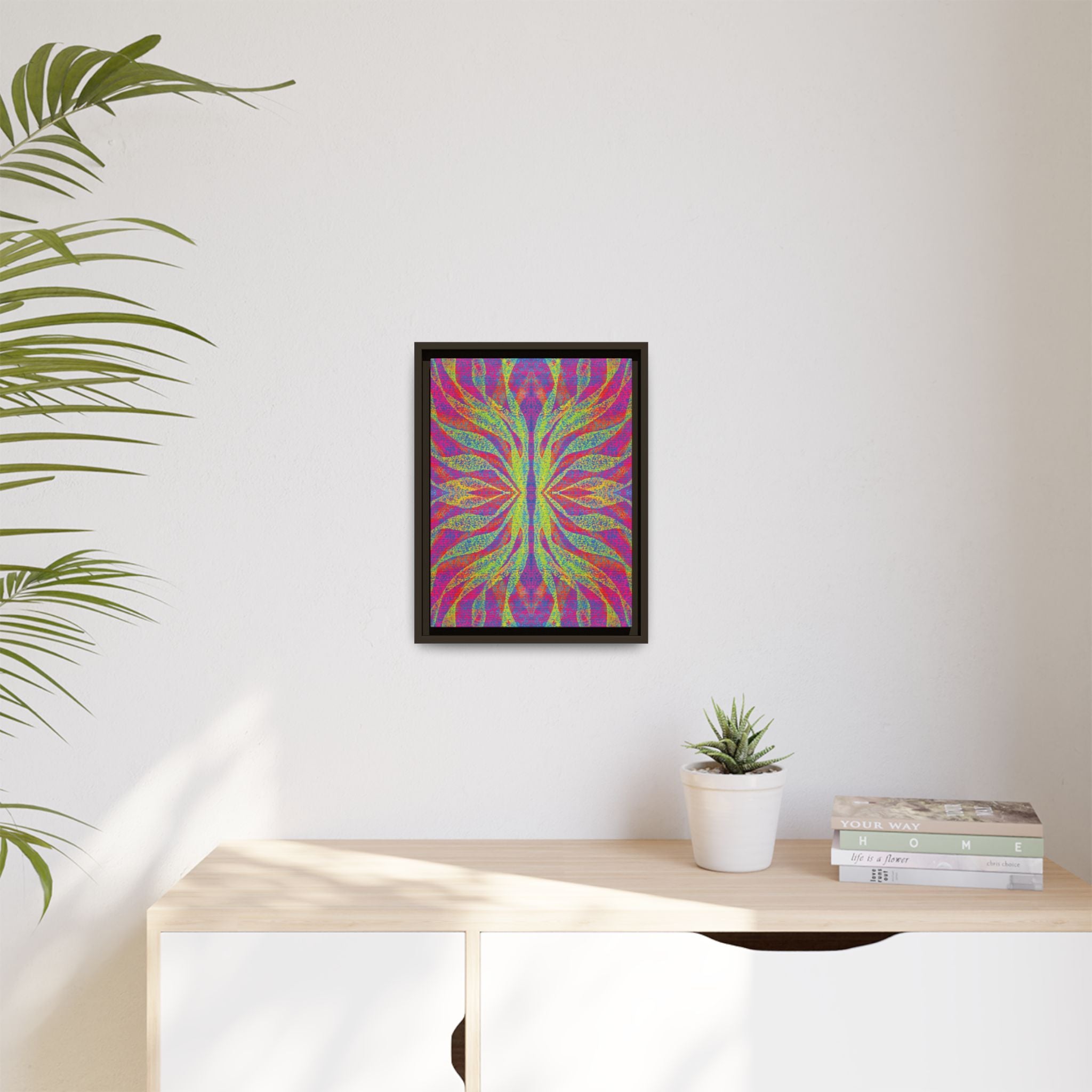 Wave Matte Canvas, Framed