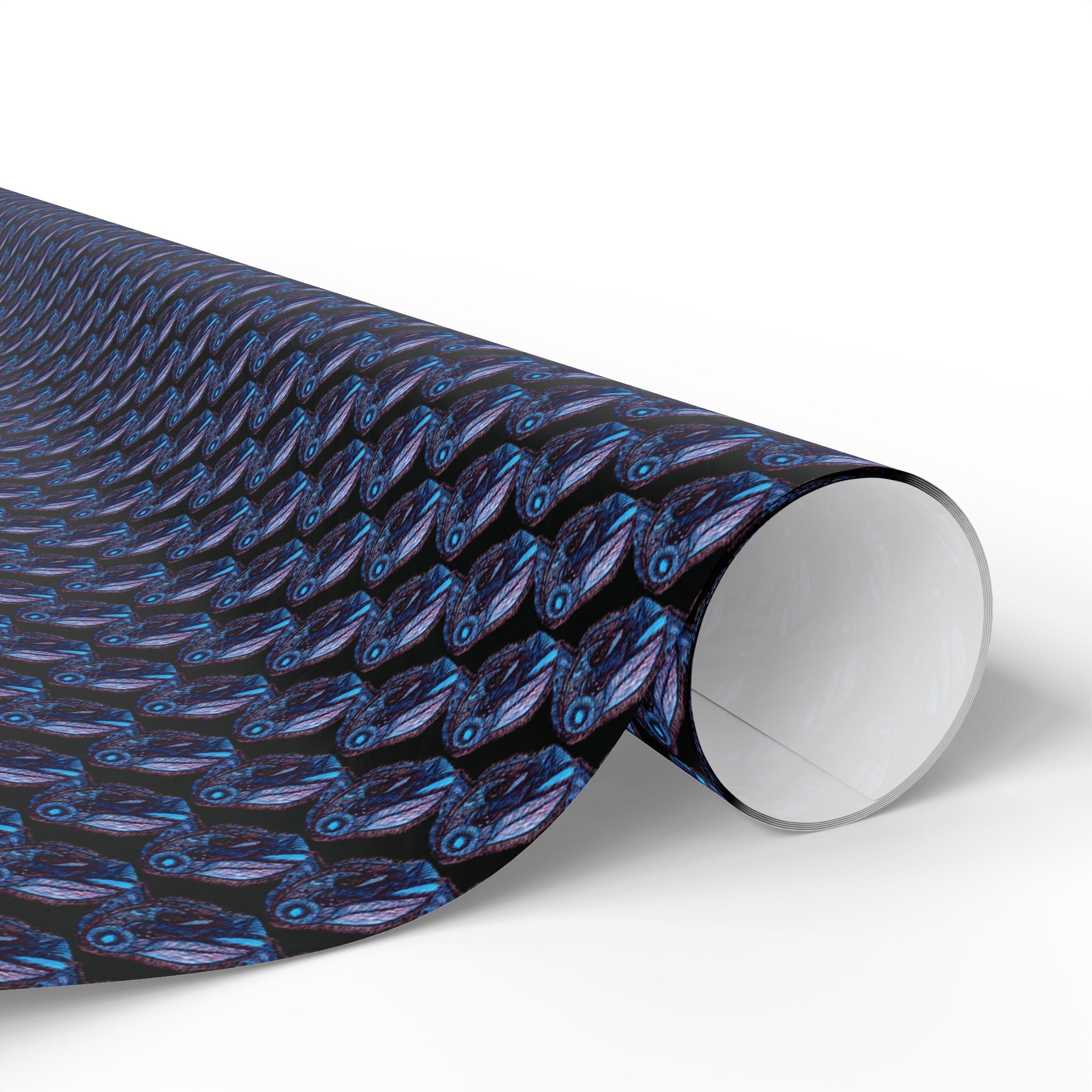 Who Are You? (Black Background) Heavy Wrapping Paper