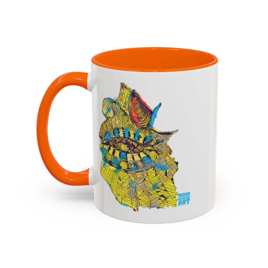 Hypnagogic (Neon) Accent Coffee Mug (11oz, 15oz)