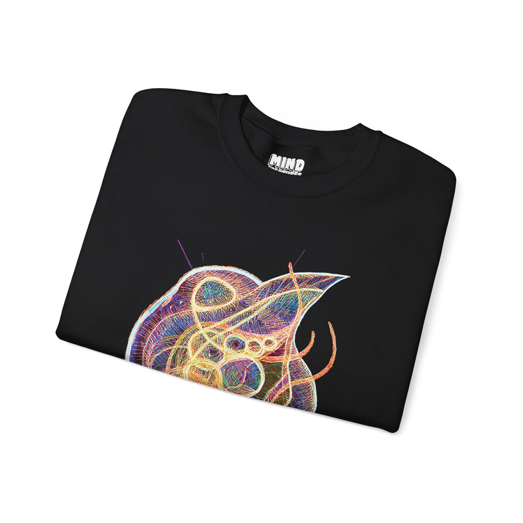 Renewal (Electric Yellow & Purple) Unisex Heavy Blend™ Crewneck Sweatshirt