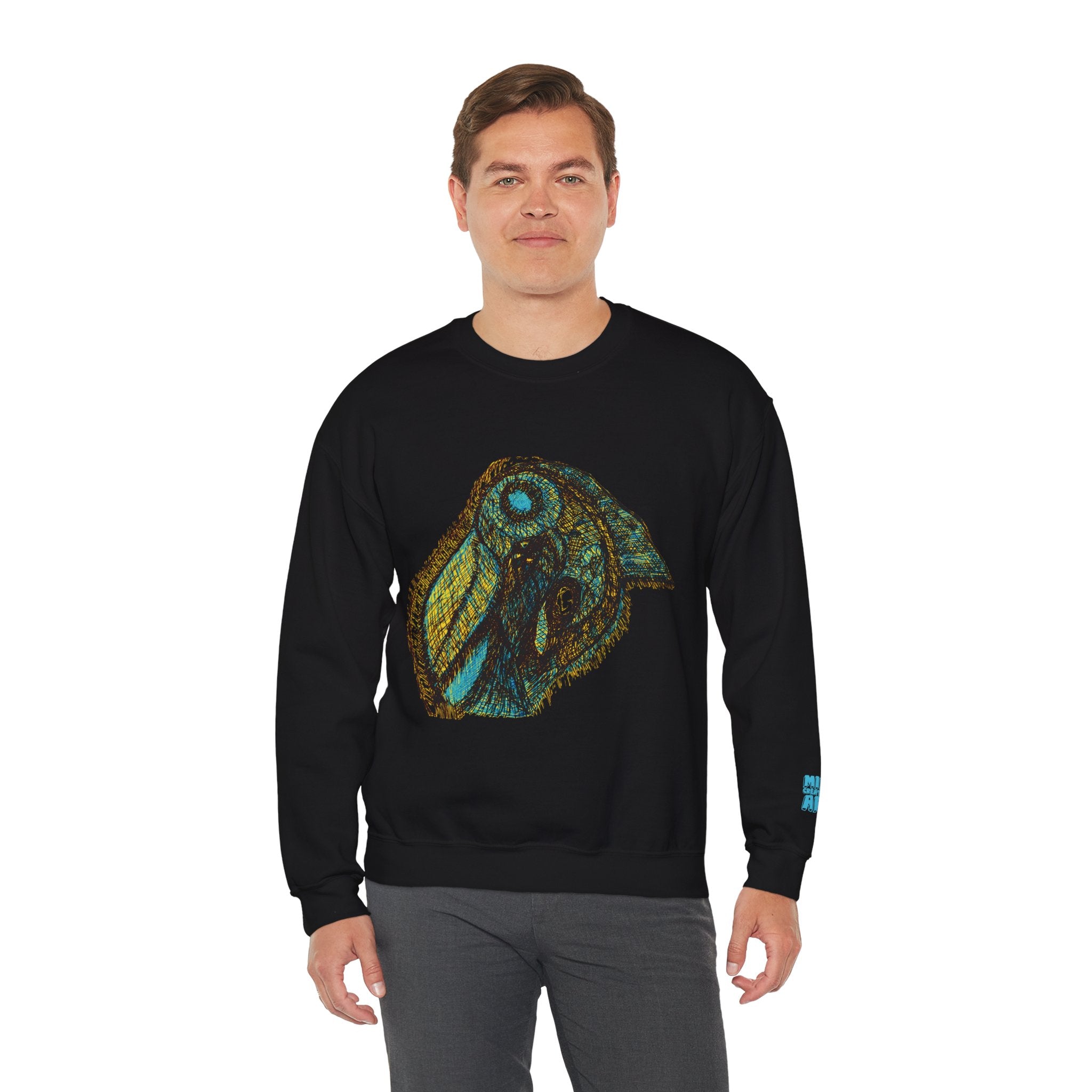 Who Are You? (Gold) Unisex Heavy Blend™ Crewneck Sweatshirt