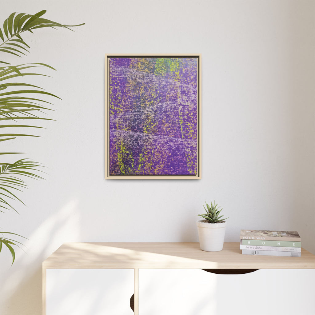 Hazy (V3) Matte Canvas, Framed
