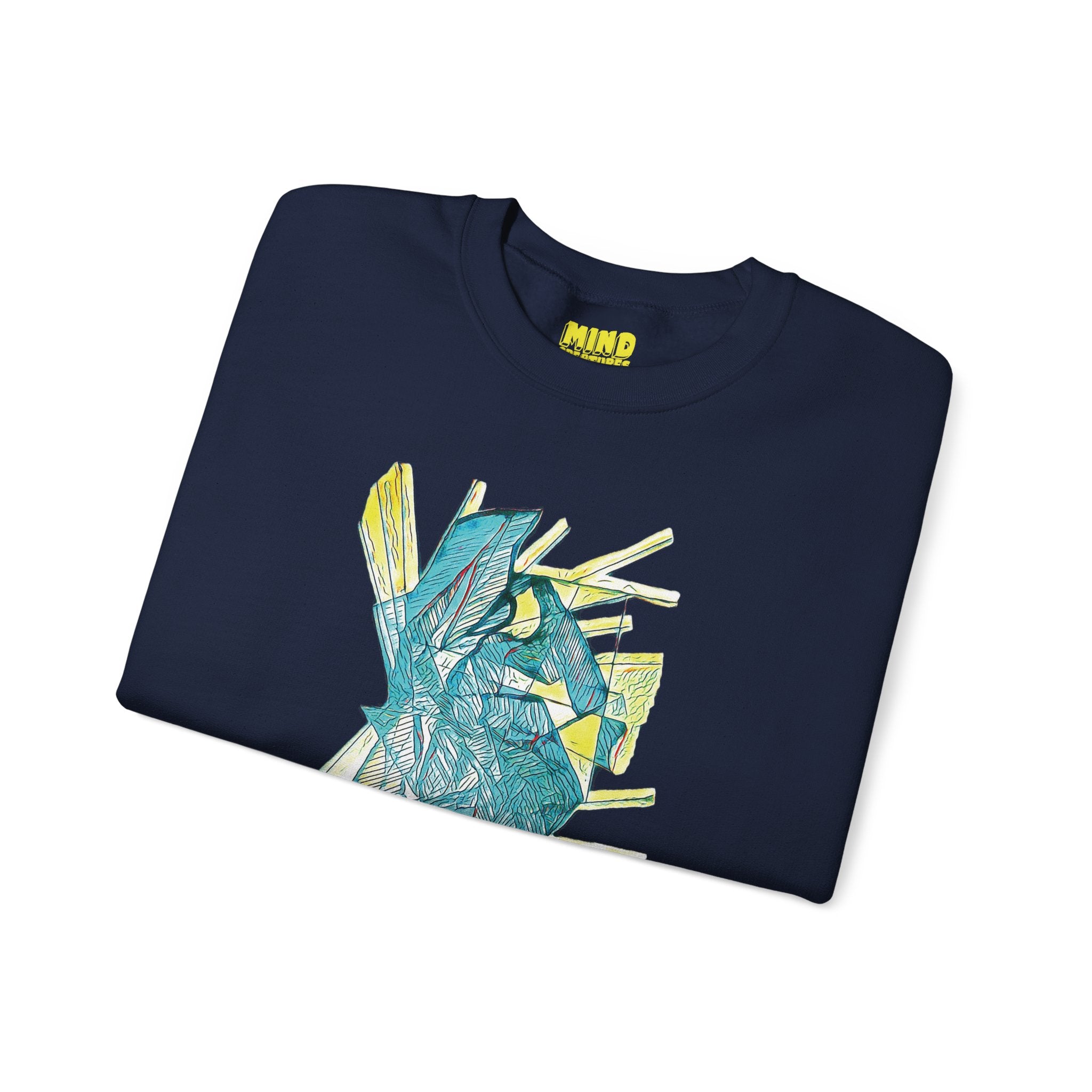 Lightspeed (Aqua) Unisex Heavy Blend™ Crewneck Sweatshirt
