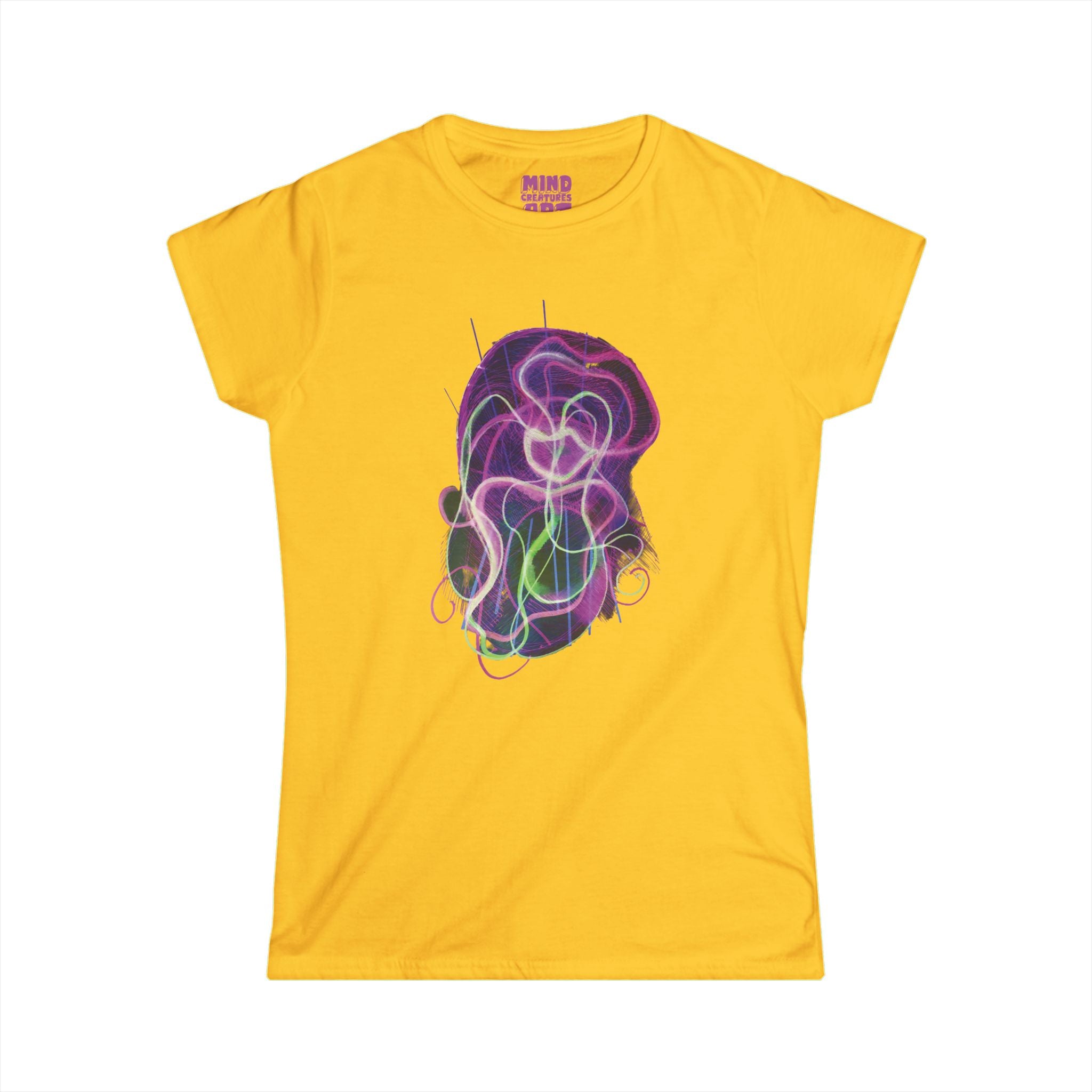 Davy Jones (Electric Purple) Women's Softstyle Tee